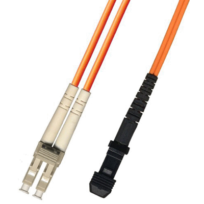 MTRJ equip to LC Multimode 50/125 Mode Conditioning Patch Cable